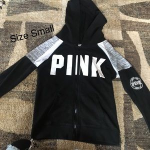 Pink Zip up sweatshirt